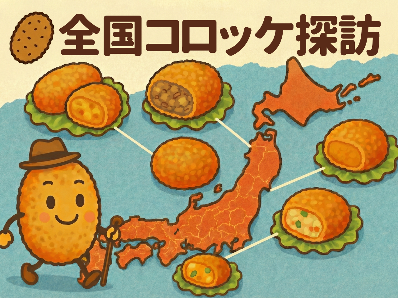 全国コロッケ探訪